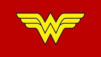 logo miracle woman on a red background