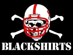 blackshirts logo drawing