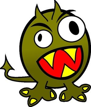 Monster Clip Art 115582 Small Funny Angry Hightpng