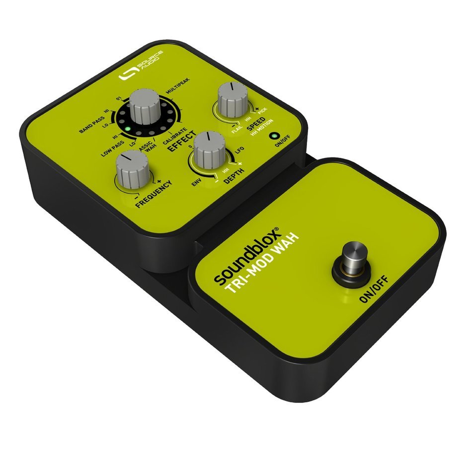 Soundblox Tri-Mod Wah pedal