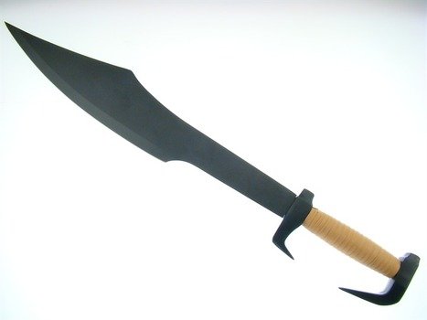 Spartan Sword Drawing