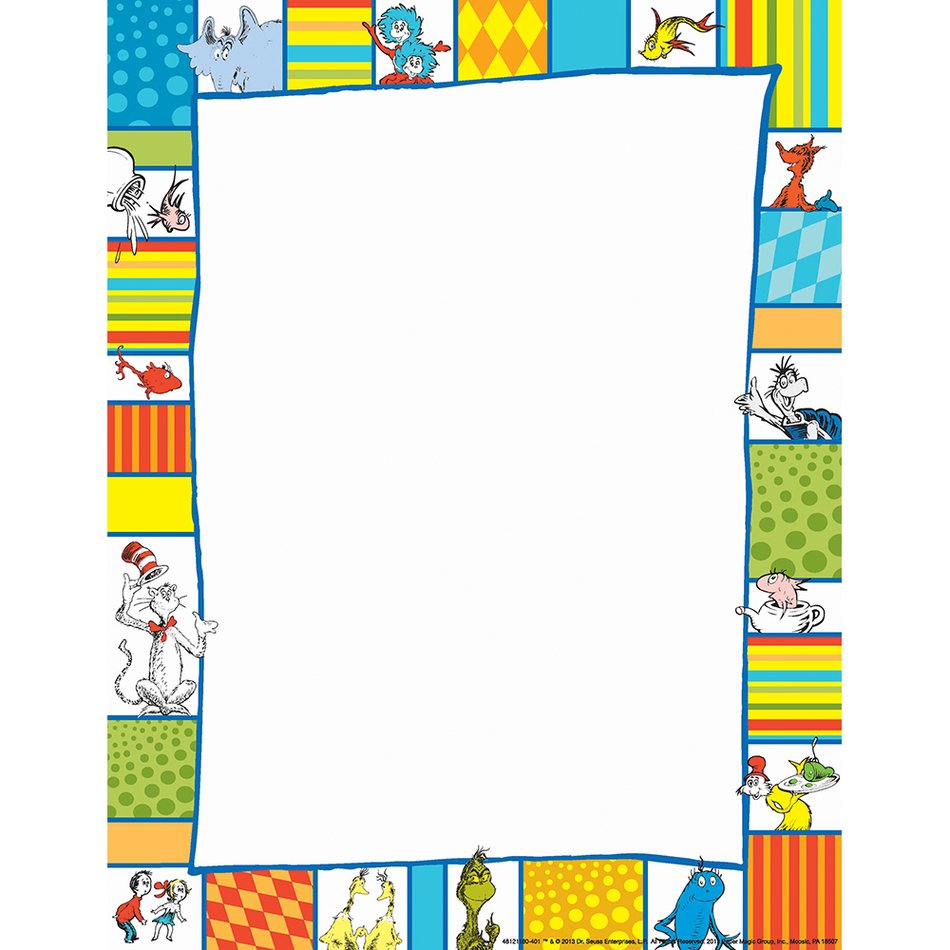 frame with the image of cartoon characters