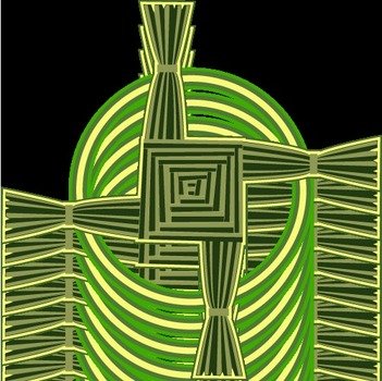 Clip Art 17 St Brigid S Cross 16 Papal Arms 2 Bonus