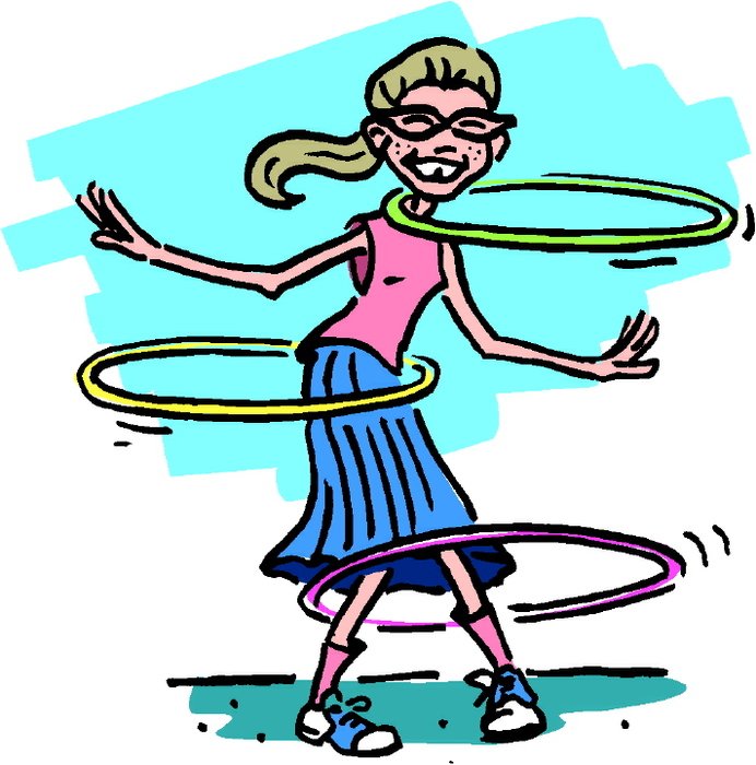 Hula Hoop Kids Clip