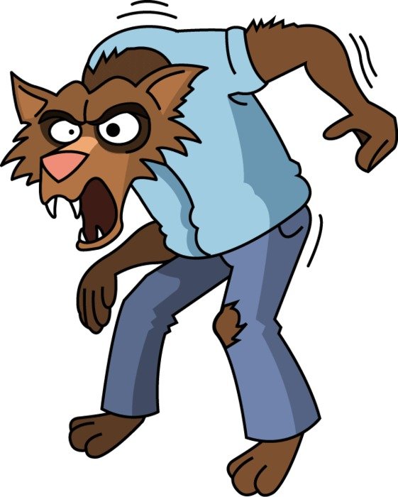 Halloween Werewolf Panda Free Images