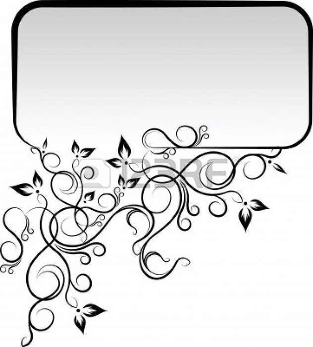 frame with a pattern