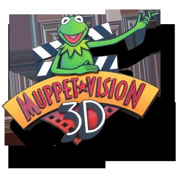 Extracted Logo Muppet Vision 3d Shadowed Photo Pz Muppets