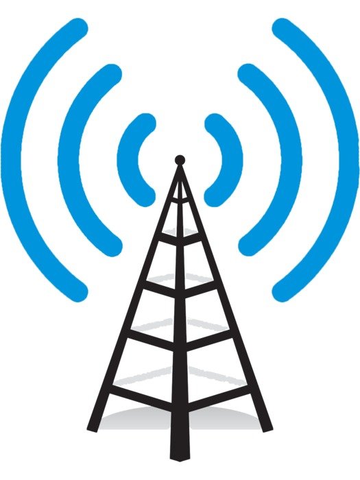 communication symbol on a white background