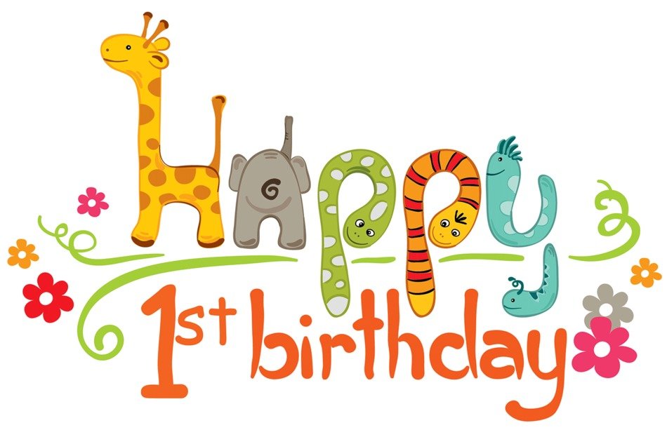 Birthday Wishes For One Year drawing