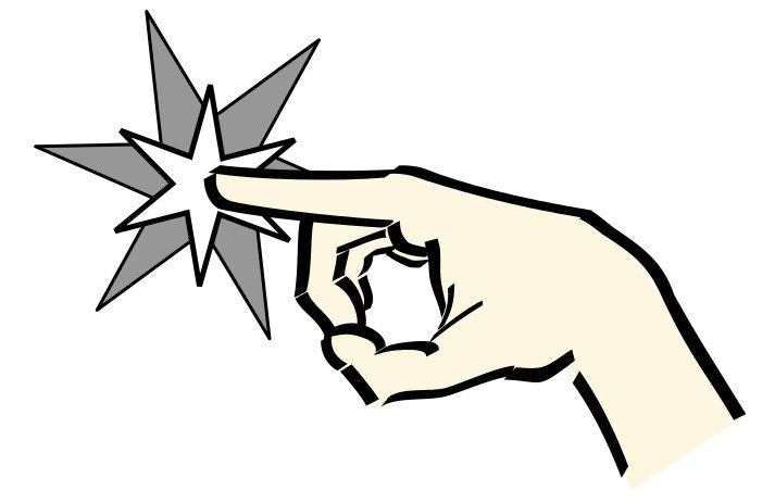 Pointing Down Hand Panda Free Images N4