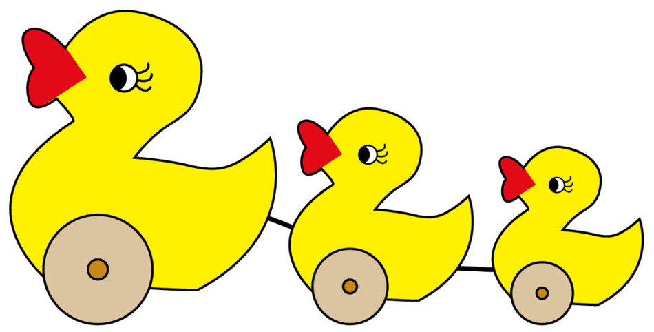 yellow duck train