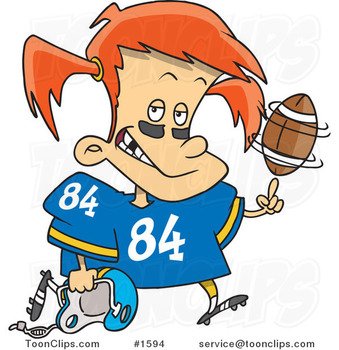 News And Pictures About Football Cartoon Girl