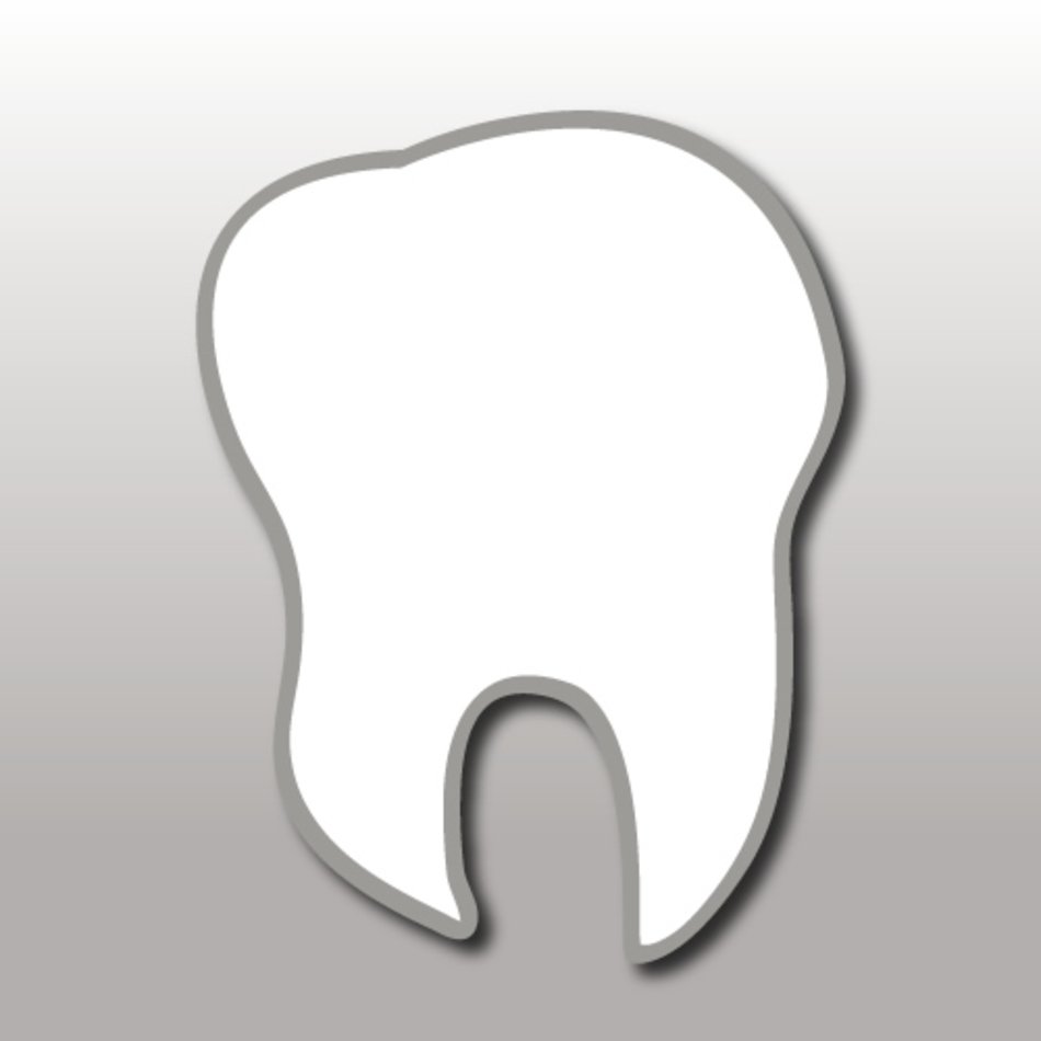 Gradation tooth Free Illustration