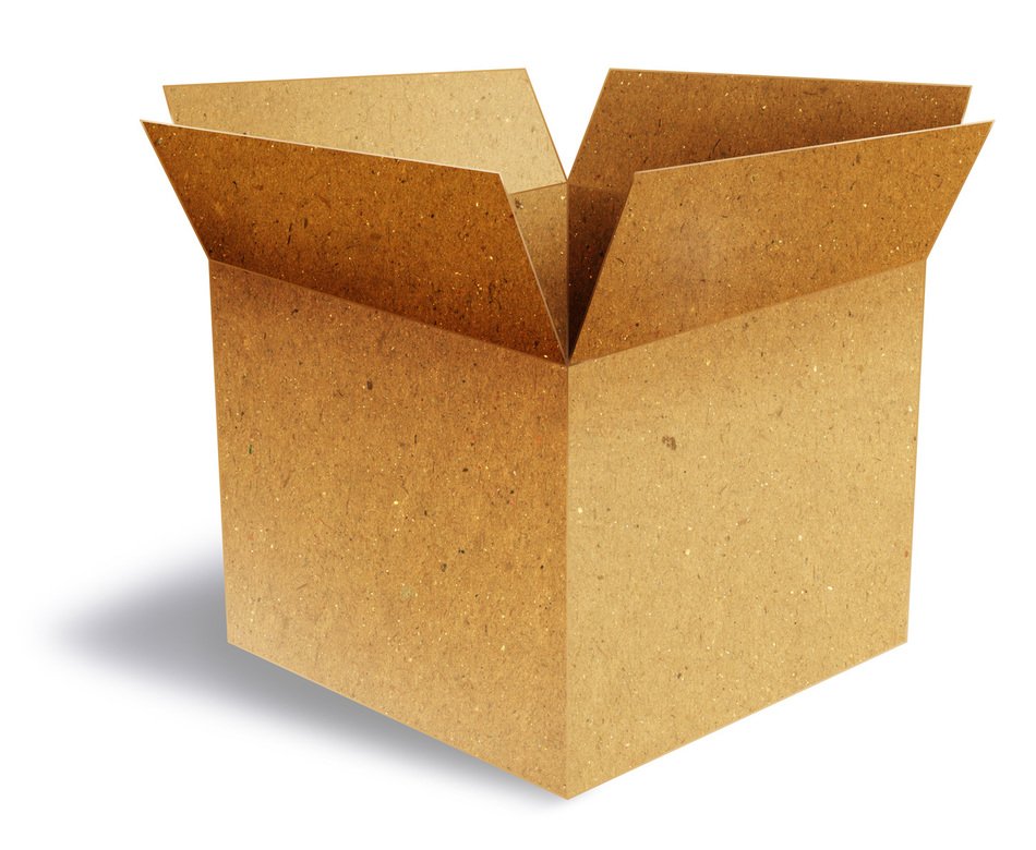 clipart of the cardboard box