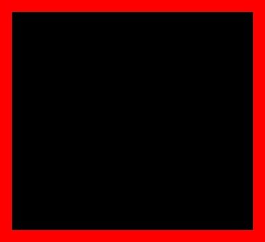 Red Borders Square