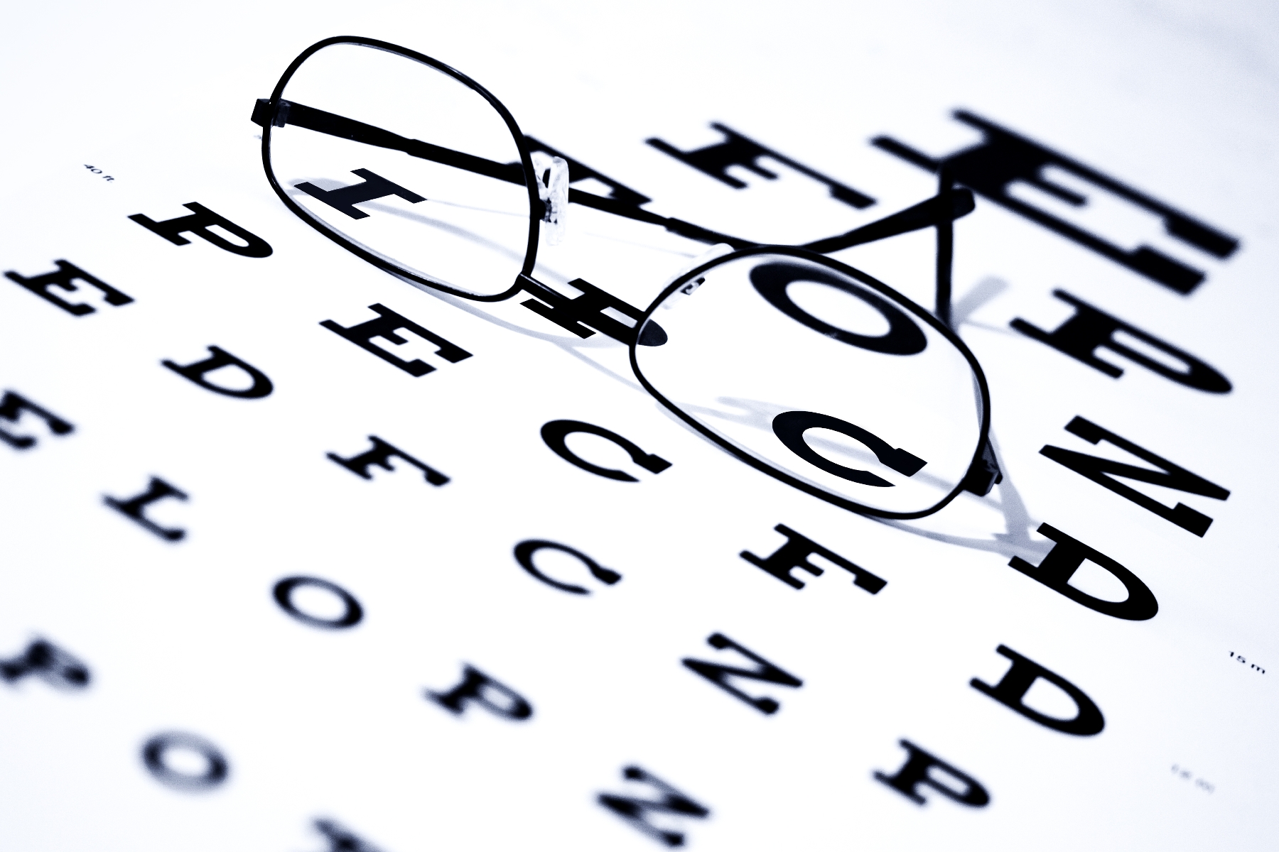 Glasses and the alphabet drawing free image download