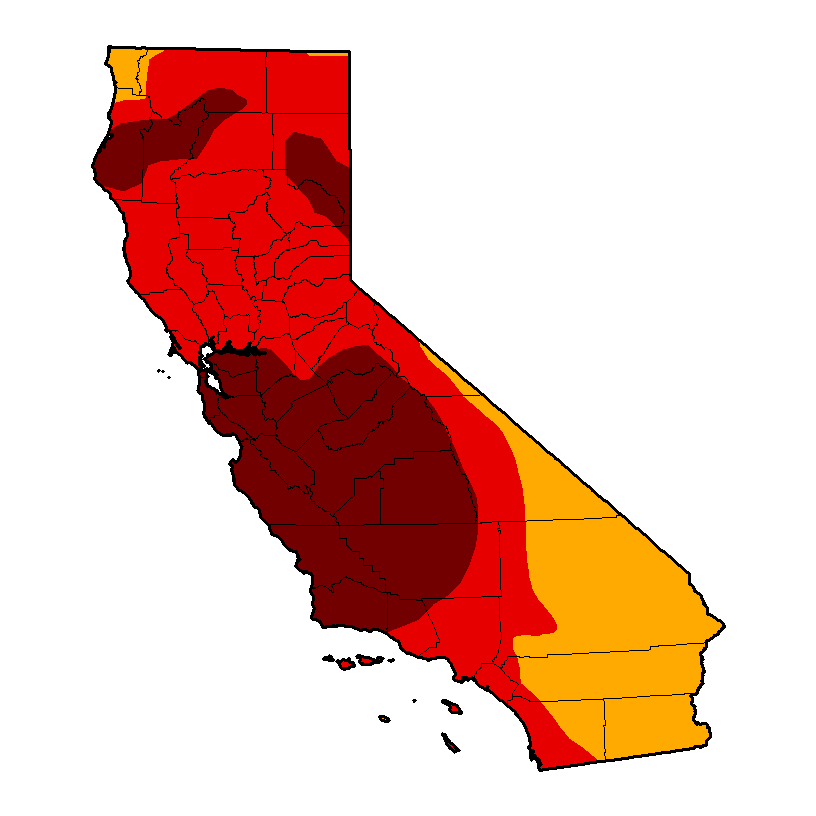 Map of california free image download