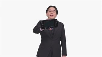 clipart of the man is holding nintendo