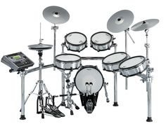 isolated drum kit