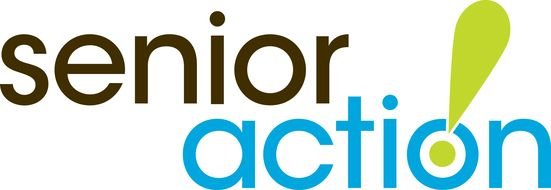 drawing of Senior action sign