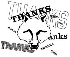 Clip Art of the thanks signs