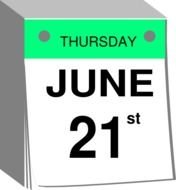 Calendar Http wwwclkercom clipart June 21 Calendarhtml