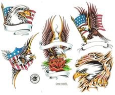 Eagle Tattoo drawing