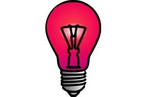 Light Bulb Vector drawing