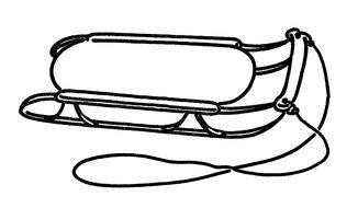 sledge drawing