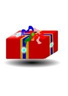 Beautiful colorful gift clipart