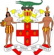 Jamaica Coat Of Arms At Clkercom Vector Online