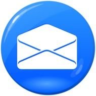Email Icon Png Blue Mail