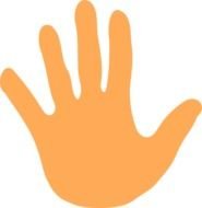 Hands Various Colors At Clkercom Vector Online N4