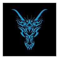 Blue Dragon Tattoo drawing
