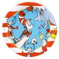 Dr Seuss Classic Book Characters 7 Dessert Plates 8 Pack