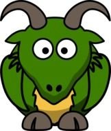Green Dragon At Clkercom Vector Online Royalty N2