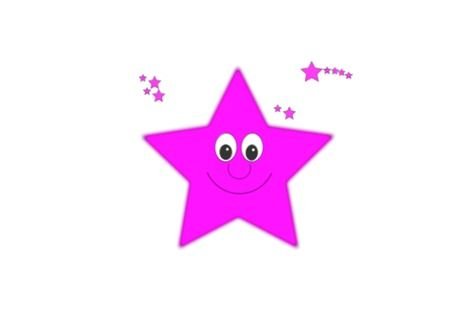 Smiling Star Face drawing