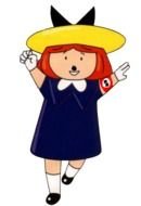 Madeline as a graphic illustration