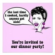 Hilarious Dinner Party Invitations For Your Next You Re