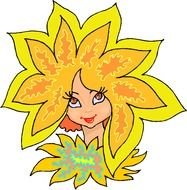 Sunflower Hair Queen Free Microsoft