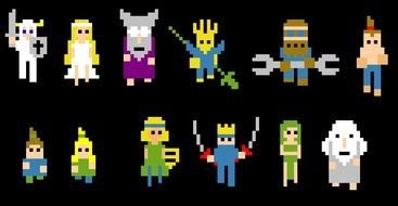 Pixel Art drawing