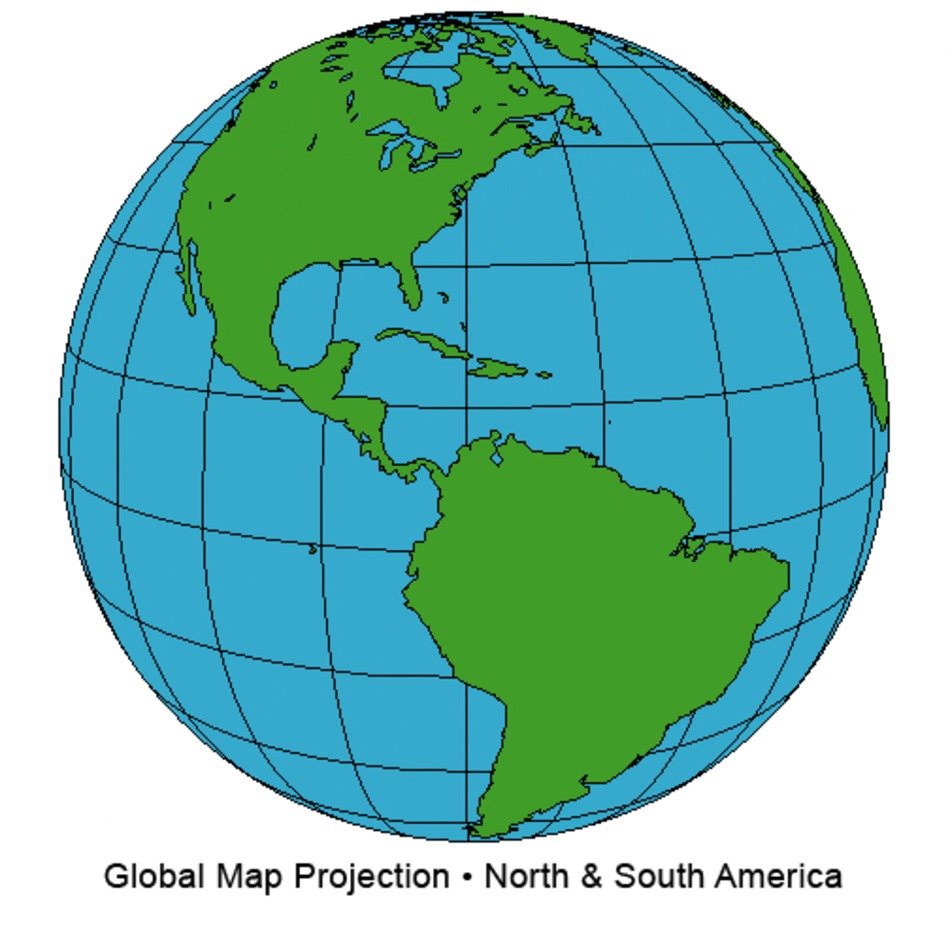 Name Northandsouthamericaglobemapgif Resolution 504 X