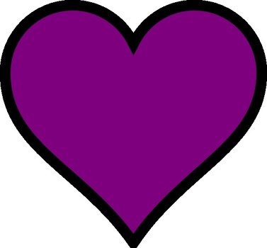 Purple Heart 2 At Clkercom Vector Online Royalty Free Image Download