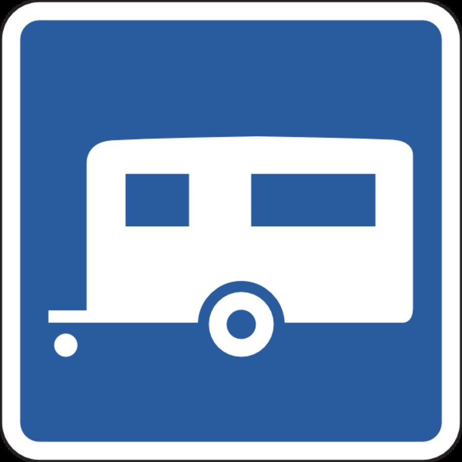 Camping Road Sign 2 At Clkercom Vector Online