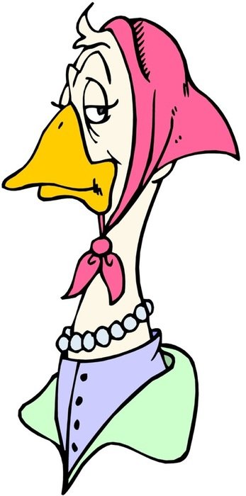 mom-goose as a picture for clipart