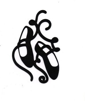 Dance Shoe Ballet Shoes Silhouette