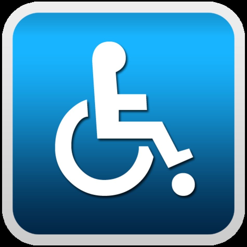 Handicap Disability Signclip Art Image