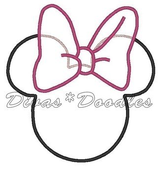 Minnie Mouse Ears Pattern