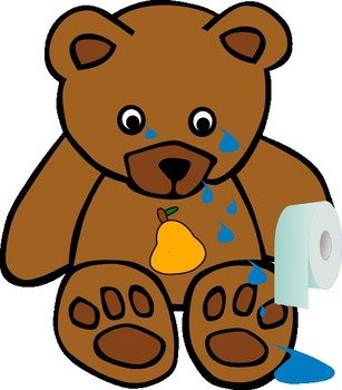 Pearbear Cry At Clkercom Vector Online Royalty