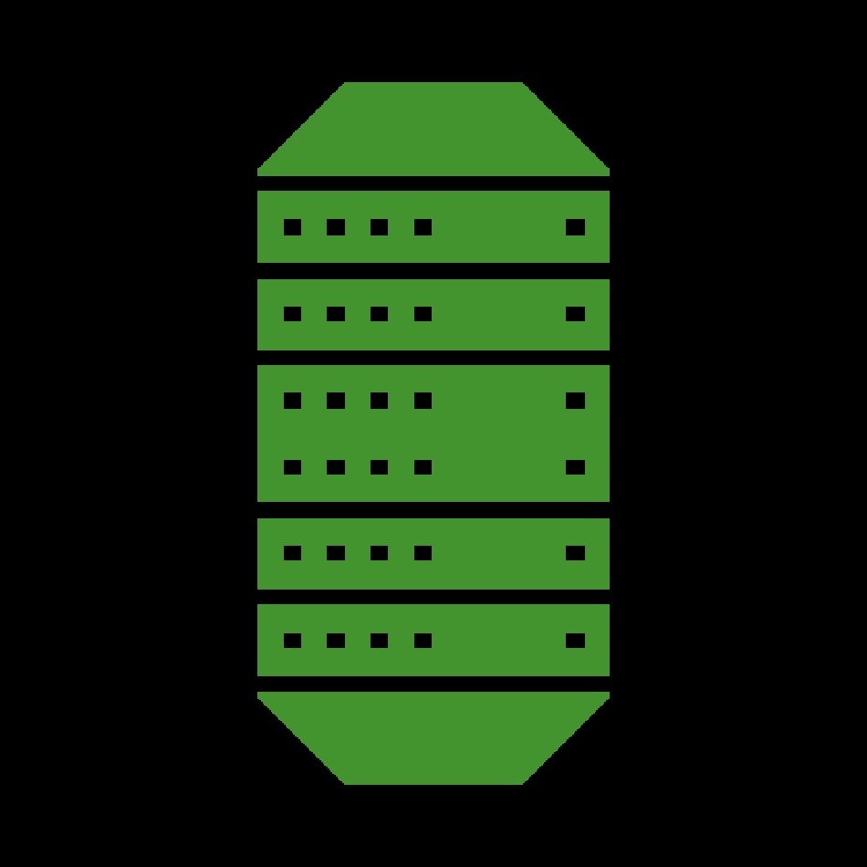 green Icon drawing